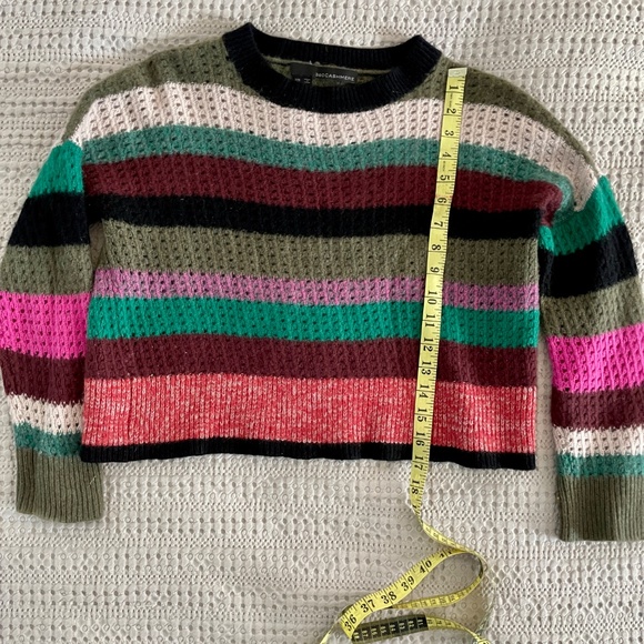 360 CASHMERE Ashley Open Knit Multi Colored Sweater XS - Picture 2 of 7